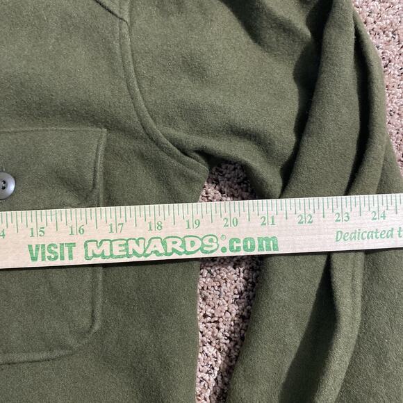 Vintage US Army Shirt Mens Small Wool Cold Weather Field Military 70s - Picture 6 of 7